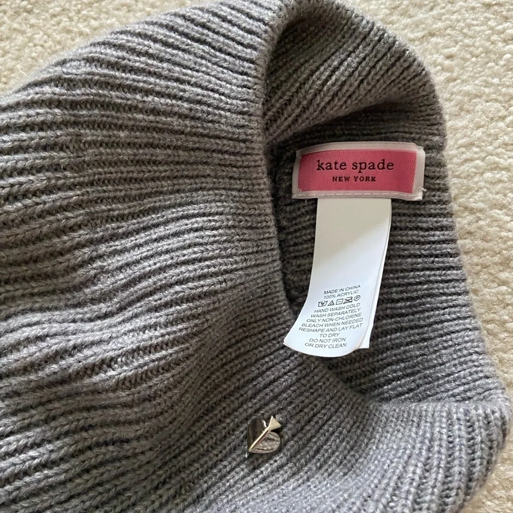 Kate Spade New York gray hat